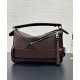 Miglior sito Replica Borsa Loewe Large Puzzle Biker Caffè Imitazioni Outlet Online