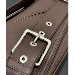Miglior sito Replica Borsa Loewe Large Puzzle Biker Caffè Imitazioni Outlet Online