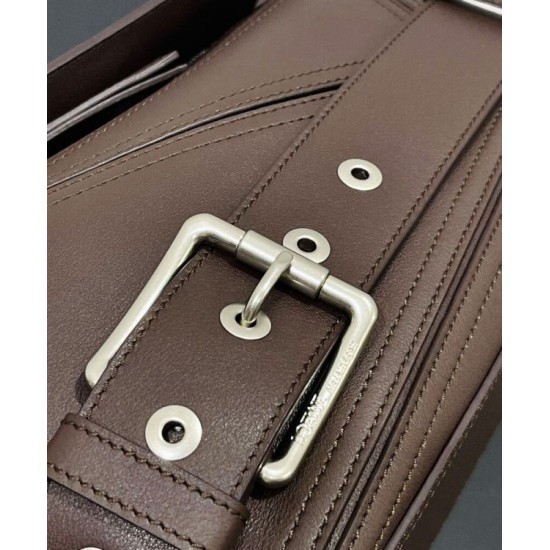 Miglior sito Replica Borsa Loewe Large Puzzle Biker Caffè Imitazioni Outlet Online