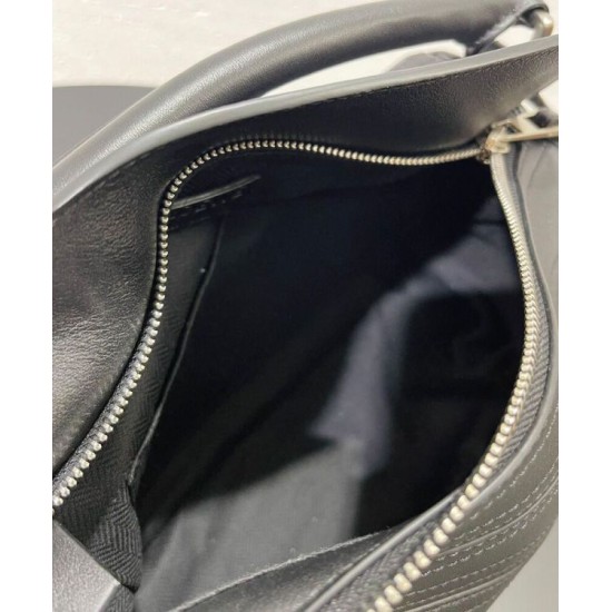 Miglior sito Replica Borsa Loewe Large Puzzle Biker Nera Imitazioni Outlet Online