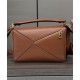 Miglior sito Replica Borsa Loewe Featherlight Puzzle piccola Caffè Imitazioni Outlet Online