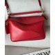 Miglior sito Replica Borsa Loewe Featherlight Puzzle piccola Rosso Imitazioni Outlet Online