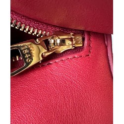Miglior sito Replica Borsa Loewe Featherlight Puzzle piccola Rosso Imitazioni Outlet Online
