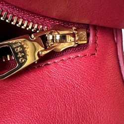 Miglior sito Replica Borsa Loewe Featherlight Puzzle piccola Rosso Imitazioni Outlet Online