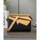 Miglior sito Replica Borsa classica bicolore Loewe Puzzle Edge piccola Nero/Marrone Imitazioni Outlet Online