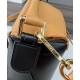 Miglior sito Replica Borsa classica bicolore Loewe Puzzle Edge piccola Nero/Marrone Imitazioni Outlet Online