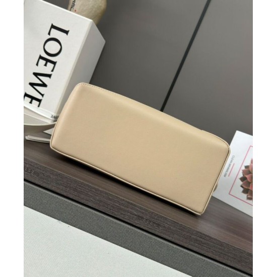 Miglior sito Replica Borsa classica bicolore Loewe Puzzle Edge piccola Bianco/beige Imitazioni Outlet Online