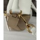 Miglior sito Replica Borsa classica bicolore Loewe Puzzle Edge piccola Bianco/beige Imitazioni Outlet Online