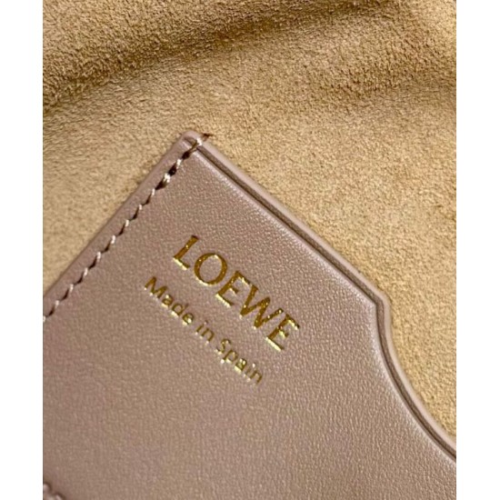 Miglior sito Replica Borsa a tracolla Loewe Ola media Albicocca Imitazioni Outlet Online