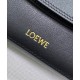 Miglior sito Replica Borsa a tracolla Loewe Ola media Nero Imitazioni Outlet Online