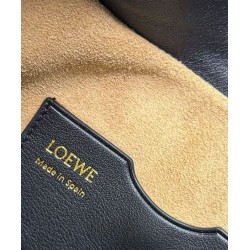 Miglior sito Replica Borsa a tracolla Loewe Ola media Nero Imitazioni Outlet Online