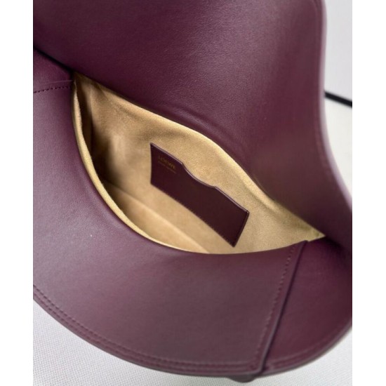 Miglior sito Replica Borsa a tracolla Loewe Ola media Malva Imitazioni Outlet Online