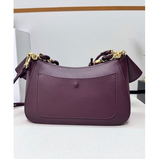 Miglior sito Replica Borsa a tracolla Loewe Ola media Malva Imitazioni Outlet Online