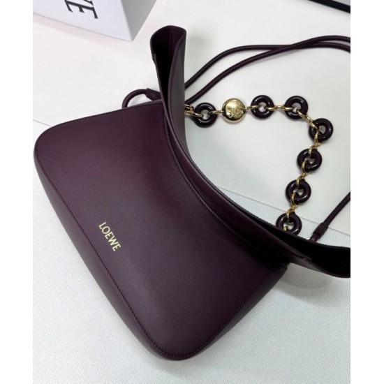 Miglior sito Replica Borsa a tracolla Loewe Ola media Malva Imitazioni Outlet Online