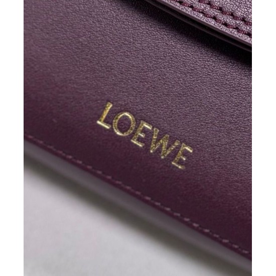 Miglior sito Replica Borsa a tracolla Loewe Ola media Malva Imitazioni Outlet Online