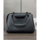 Miglior sito Replica Borsa Loewe Madrid media morbida pelle di vitello nero Imitazioni Outlet Online