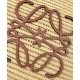 Miglior sito Replica Borsa a tracolla rafia Loewe Caffè Imitazioni Outlet Online
