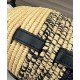 Miglior sito Replica Borsa a tracolla rafia Loewe Nero Imitazioni Outlet Online