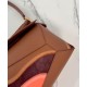 Miglior sito Replica Borsa Loewe piccola Puzzle Edge Landscape in pelle di vitello nappa Caffè Imitazioni Outlet Online