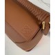 Miglior sito Replica Borsa Loewe piccola Puzzle Edge Landscape in pelle di vitello nappa Caffè Imitazioni Outlet Online