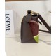 Miglior sito Replica Borsa Loewe piccola Puzzle Edge Landscape in pelle di vitello nappa Caffè scuro Imitazioni Outlet Online