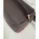 Miglior sito Replica Borsa Loewe piccola Puzzle Edge Landscape in pelle di vitello nappa Caffè scuro Imitazioni Outlet Online