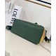 Miglior sito Replica Borsa Loewe piccola Puzzle Edge Landscape in pelle di vitello nappa Verde Imitazioni Outlet Online