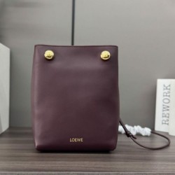 Miglior sito Replica Borse Loewe Pebble Pouch Malva Imitazioni Outlet Online