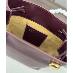 Miglior sito Replica Borse Loewe Pebble Pouch Malva Imitazioni Outlet Online