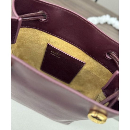 Miglior sito Replica Borse Loewe Pebble Pouch Malva Imitazioni Outlet Online