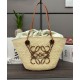 Miglior sito Replica Borsa a cestino Loewe Large Anagram Caffè Imitazioni Outlet Online