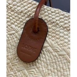 Miglior sito Replica Borsa a cestino Loewe Large Anagram Caffè Imitazioni Outlet Online