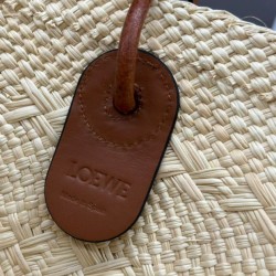 Miglior sito Replica Borsa a cestino Loewe Large Anagram Caffè Imitazioni Outlet Online