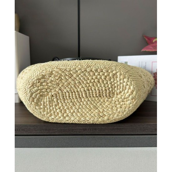 Miglior sito Replica Borsa a cestino Loewe Large Anagram nera Imitazioni Outlet Online