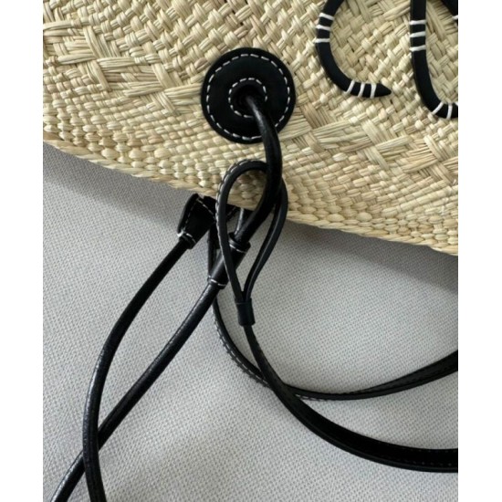 Miglior sito Replica Borsa a cestino Loewe Large Anagram nera Imitazioni Outlet Online