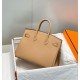 Miglior sito Replica Borse Hermes Birkin 25cm/30cm Camel Clemence hardware dorato Imitazioni Outlet Online