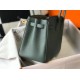 Miglior sito Replica Borse Hermes Birkin 25cm/30cm Verde mandorla Clemence hardware dorato Imitazioni Outlet Online