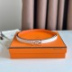 Miglior sito Replica Cintura reversibile Hermes Ancre 13MM donna Epsom Arancia Imitazioni Outlet Online