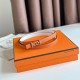 Miglior sito Replica Cintura reversibile Hermes Ancre 13MM donna Epsom Arancia Imitazioni Outlet Online