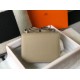 Miglior sito Replica Borsa Hermes Constance MM 24cm Grigio Epsom Imitazioni Outlet Online