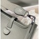 Miglior sito Replica Borse Hermes Evelyne III TPM grigio Clemence Imitazioni Outlet Online
