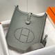 Miglior sito Replica Borse Hermes Evelyne III TPM grigio Clemence Imitazioni Outlet Online