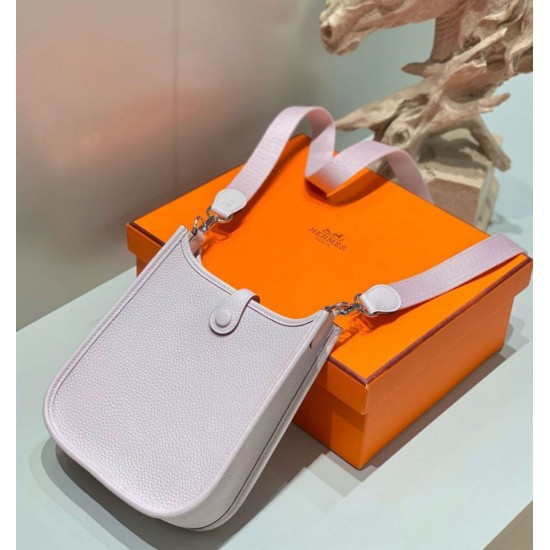 Miglior sito Replica Borse Hermes Evelyne III TPM Malva Pallido Clemence Imitazioni Outlet Online