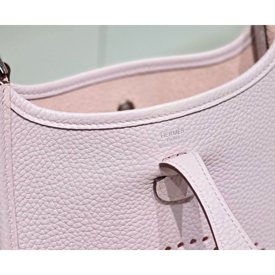 Miglior sito Replica Borse Hermes Evelyne III TPM Malva Pallido Clemence Imitazioni Outlet Online