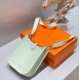 Miglior sito Replica Borse Hermes Evelyne III TPM verde Clemence Imitazioni Outlet Online