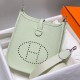 Miglior sito Replica Borse Hermes Evelyne III TPM verde Clemence Imitazioni Outlet Online
