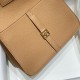 Miglior sito Replica Borsa Hermes Halzan 25 cammello scuro clemence Imitazioni Outlet Online