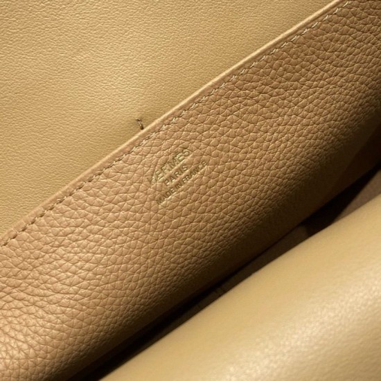 Miglior sito Replica Borsa Hermes Halzan 25 cammello scuro clemence Imitazioni Outlet Online