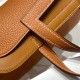 Miglior sito Replica Borse Hermes Halzan 25 marrone clemence Imitazioni Outlet Online