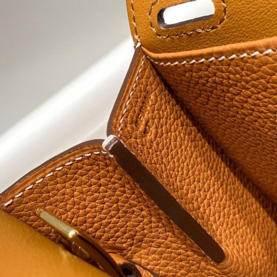 Miglior sito Replica Borse Hermes Halzan 25 marrone clemence Imitazioni Outlet Online